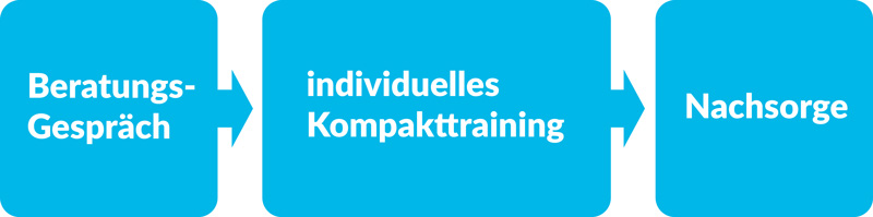 Trainingsverlauf der Davis-Methode